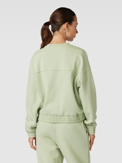 TheJoggConcept Sweatshirt met labelprint Rietgroen - 5