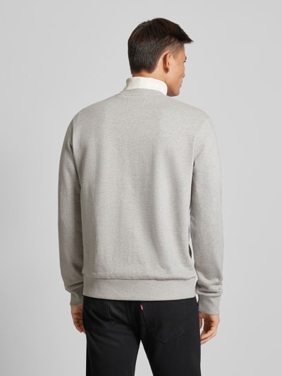 Marc O'Polo Regular fit sweatshirt van puur biologisch katoen Lichtgrijs - 5