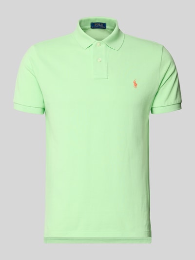 Produktfoto, Regular Fit Poloshirt aus reiner Baumwolle von Polo Ralph Lauren, Optik: Unifarben, Piqué-Textur, Logo-Detail auf der Brust