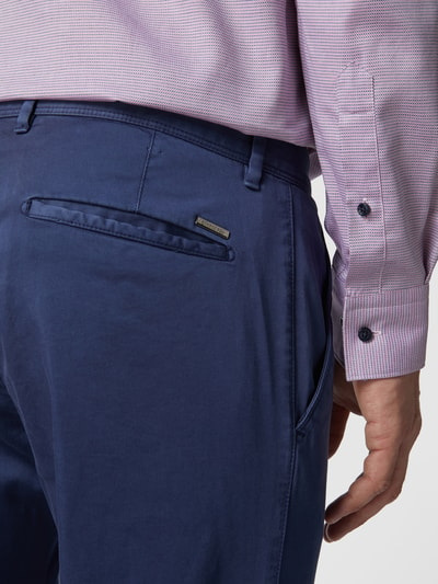 Roy Robson Slim fit chino met stretch  Blauw - 3