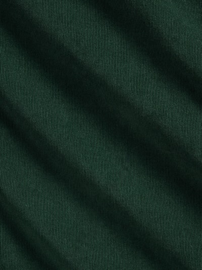 Produktfoto, dunkelgrüner, fein gerippter Stoff mit weicher Textur, Custom Fit Freizeithemd aus reiner Baumwolle von Polo Ralph Lauren