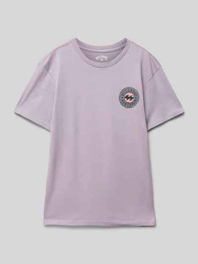 Billabong T-Shirt mit Label-Print Modell 'KNOW THE FEELING' Purple 1