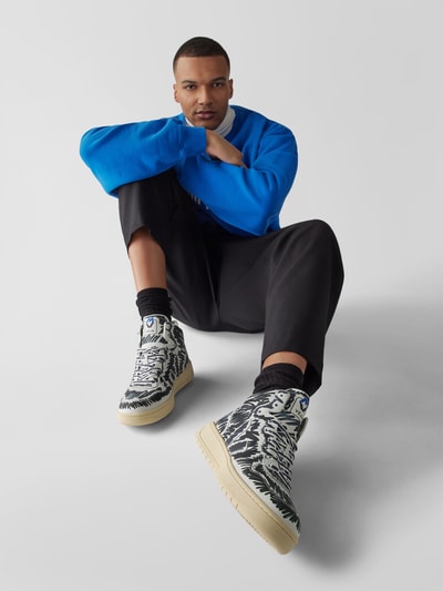 Marni High-Top-Sneaker aus Leder Schwarz 1