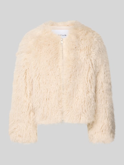 OPUS Jack van imitatiebont, model 'Heti' Ecru - 2