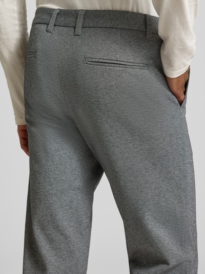 Lindbergh Cropped Stoffhose mit französischen Eingrifftaschen Mittelgrau 3