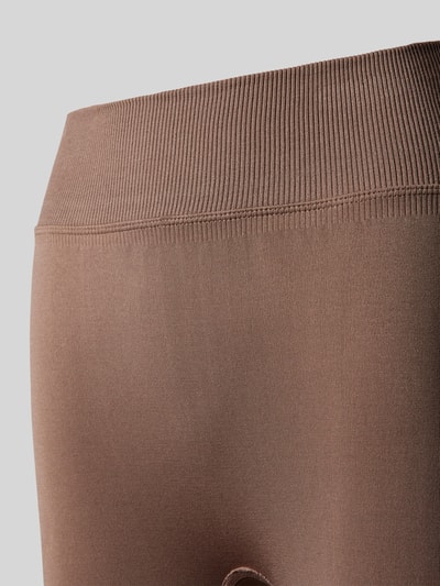 FNTSY Leggings mit elastischem Bund Modell 'Active' Taupe 2