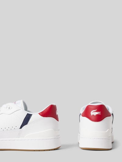 Lacoste Sneaker mit Logo-Stitching Modell 'T-CLIP SET' Weiss 2