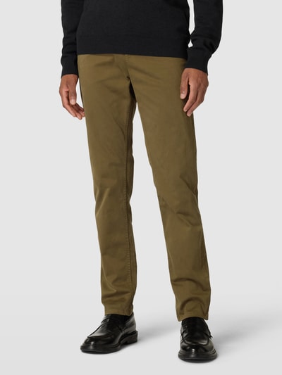 BOSS Orange Tapered Fit Chino mit Gesäßtaschen Khaki 4