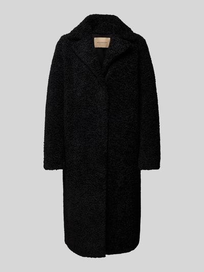 Soyaconcept Mantel aus Teddyfell Modell 'Mukite' Black 2