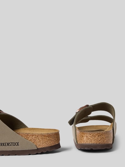 Birkenstock Slides mit Dornschließe Modell 'Arizona' Stein 2