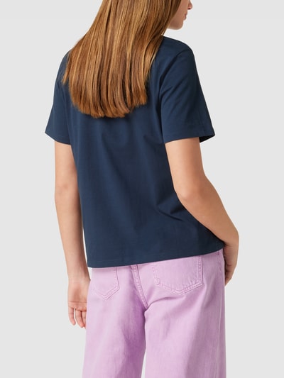 Marc O'Polo DENIM T-Shirt mit Logo-Print Marine 5