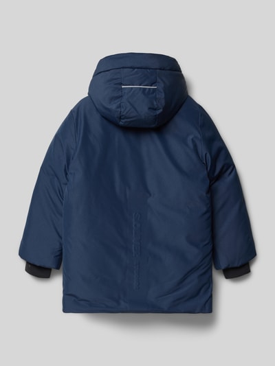 s.Oliver RED LABEL Regular Fit Parka mit Label Patch Marine 3