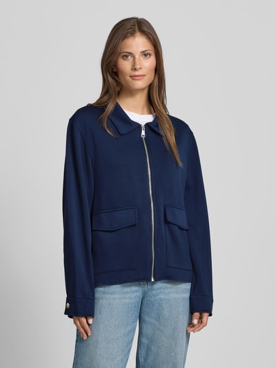 ZABAIONE Regular Fit Jacke mit Pattentaschen Marine 4