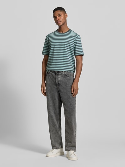 Marc O'Polo Regular Fit T-Shirt aus reiner Baumwolle Mint 1