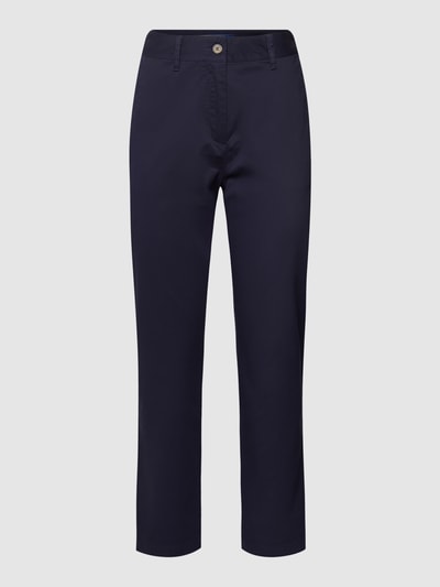 Gant Broek met labeldetails Marineblauw - 2