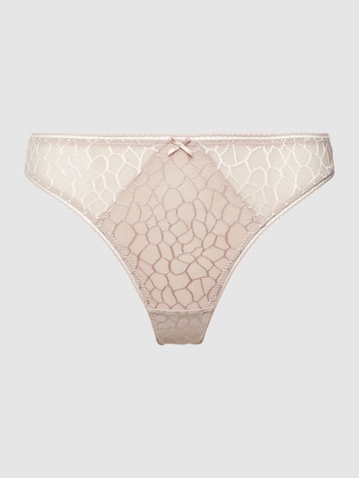LASCANA String mit Mesh-Muster Modell 'Perfect Basics' Beige 1