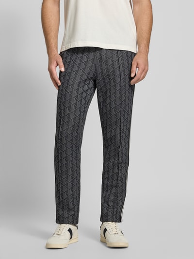 Lacoste Regular Fit Sweatpants mit Baumwoll-Anteil Black 4