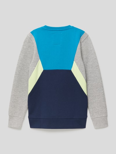 VINGINO Sweatshirt im Colour-Blocking-Design Modell 'Nico' Blau 3