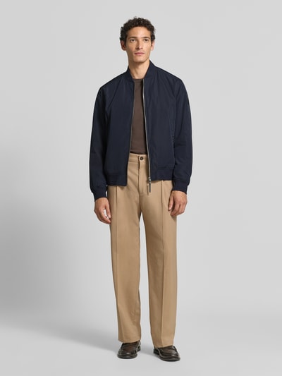 JOOP! COLLECTION Kurtka ze stójką i zamkiem błyskawicznym model 'Arik' Granatowy 1