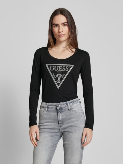 Guess Shirt met lange mouwen en pailletten  - 4