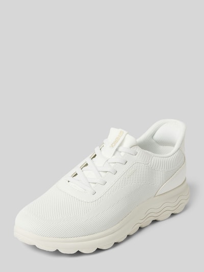 Geox Sneakers met structuurmotief, model 'SPHERICA PLUS' Wit - 1