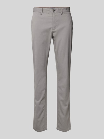 MCNEAL Slim fit broek met achterzakken Middengrijs gemêleerd - 2