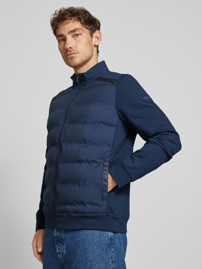 Fynch-Hatton Steppjacke mit Stehkragen Marine 3