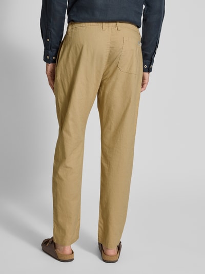 s.Oliver RED LABEL Relaxed Fit Chino mit Tunnelzug Beige 5
