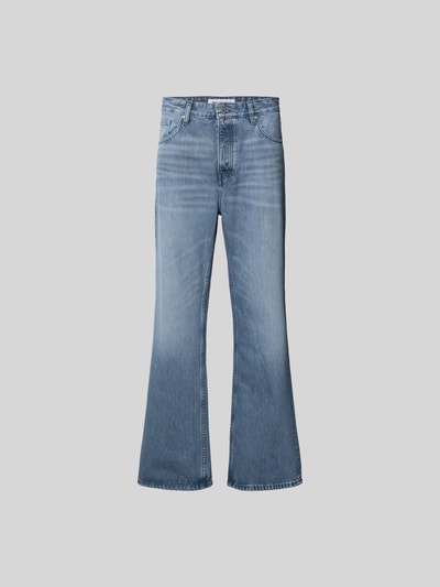 WON HUNDRED Flared Fit Jeans mit 5-Pocket-Design Modell "Genoa" Jeansblau 2