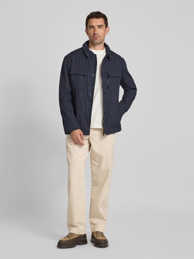 camel active Jacke mit Umlegekragen und Brusttaschen Marine 1