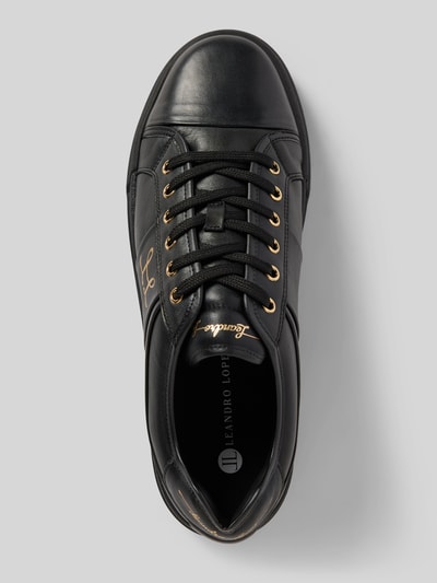 Leandro Lopes Sneaker mit Label-Detail Modell 'Felix' Black 4