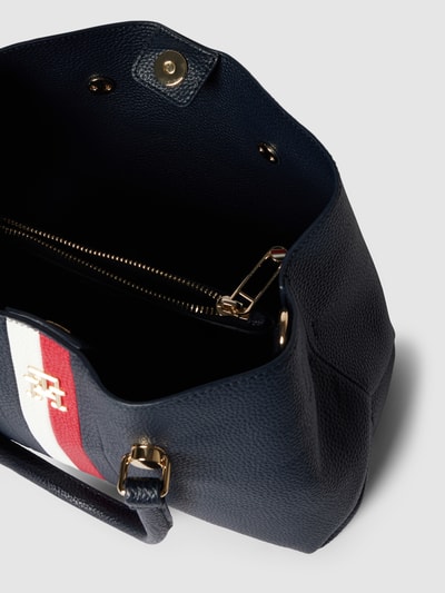 Tommy Hilfiger Handtas met labeldetails, model 'EMBLEM' Marineblauw - 4