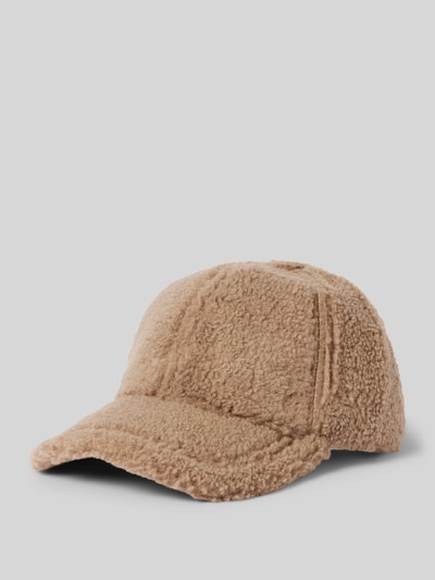 Loevenich Basecap aus Teddyfell Mittelbraun 1