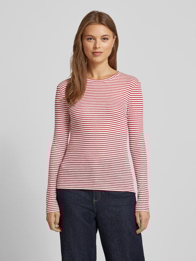 Rich & Royal Longsleeve mit Rundhalsausschnitt Rot 4