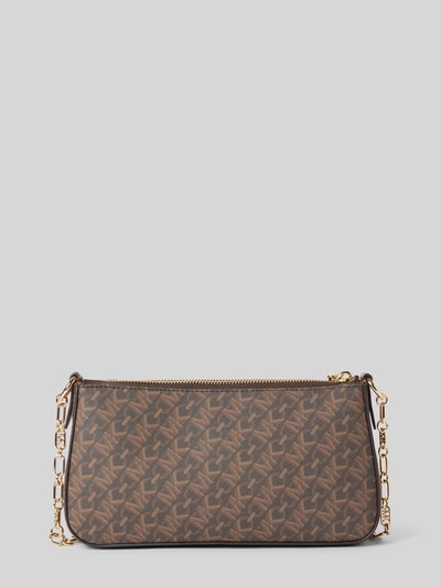 MICHAEL Michael Kors Handtas met labelapplicatie, model 'EMPIRE' Middenbruin - 4