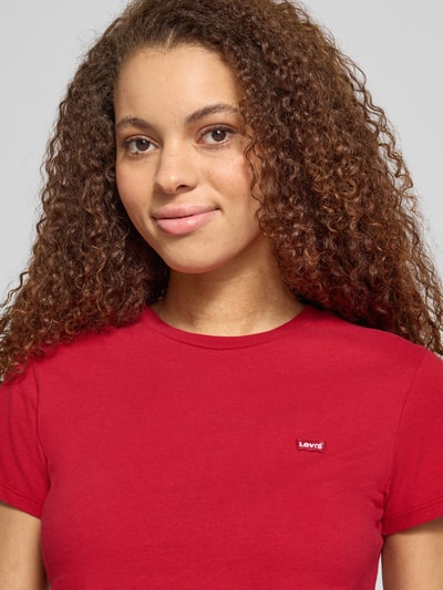 Levi's® t-shirt o kroju regular fit z czystej bawełny Czerwony 3