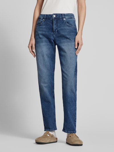 MAC Straight Fit Jeans im 5-Pocket-Design Dunkelblau 4