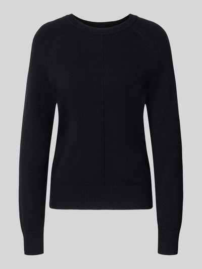 Christian Berg Woman Gebreide pullover met ribboorden  Zwart - 2