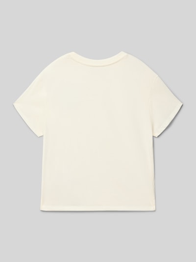 Levi’s® Kids T-shirt o kroju oversized z okrągłym dekoltem Złamany biały 3