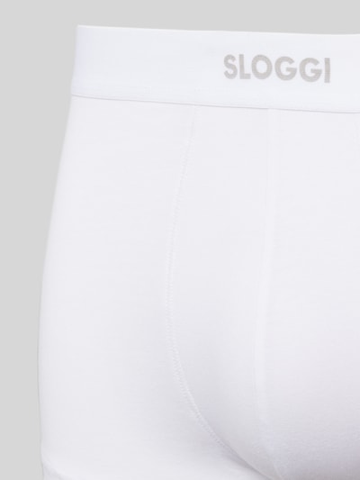 Sloggi Trunks mit elastischem Label-Bund Weiss 2