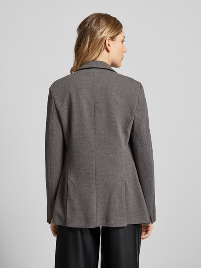 Windsor Blazer mit Pattentaschen Dunkelgrau Melange 5