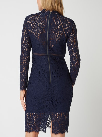 Jurk blauw kant sale