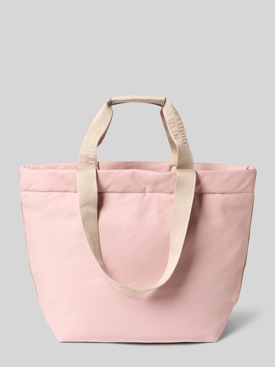 STUDIO BERLIN Shopper mit Logo-Patch Modell 'Prenzlau' Pink 4