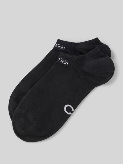Produktfoto, Sneakersocke met COOLMAX®-vezels Model 'LEANNE' van Calvin Klein, dames, materiaalmix met stretch, nauwsluitend, labeldetails.