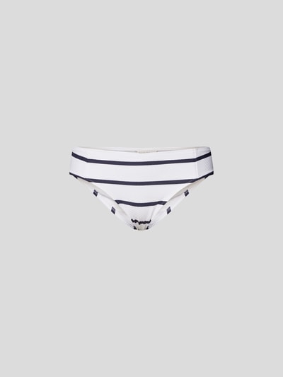 Heidi Klein Bikini-Hose mit Streifenmuster Weiß 2