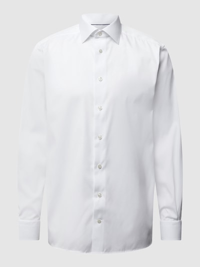 Eton Regular Fit Business-Hemd aus Popeline  Weiss 2