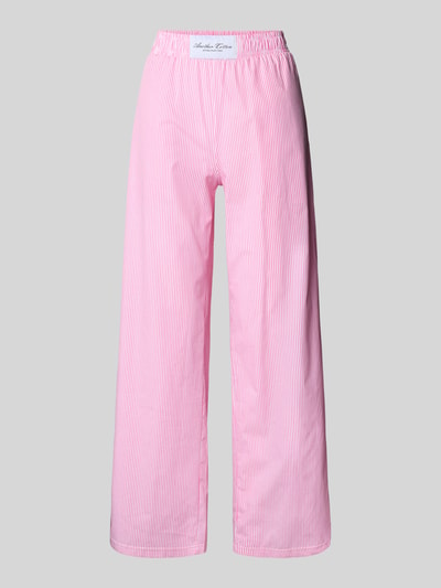 ANOTHER COTTON LAB Wide leg pyjamabroek met steekzakken Roze - 2