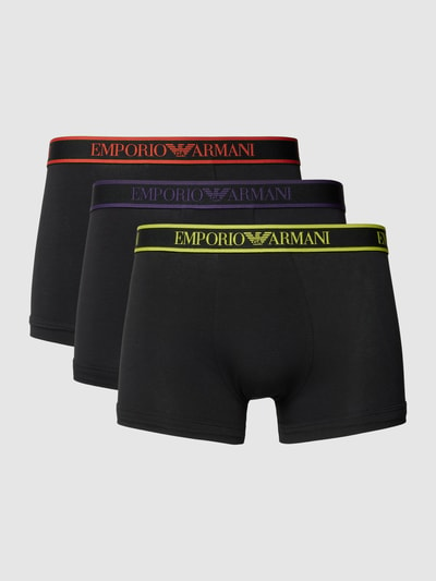 Emporio Armani Trunks im 3er-Pack Black 1