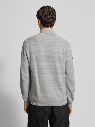 Superdry Troyer mit Stehkragen Hellgrau 5