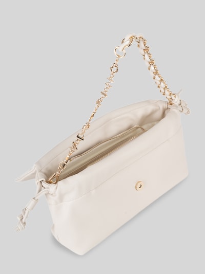 Valentino Bags Henkeltasche mit Kettenriemen Modell 'ROBBY' Ecru 2